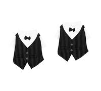 BESPORTBLE 2pcs Decorative Pet Suit for Weddings Breathable Formal Dog Attire Elegant Thin Costume for Parties Suitable for Dogs and Cats Chic Design for Pets to Stand