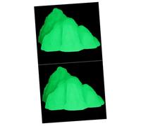 BESPORTBLE 2pcs Delicate Rockery Statue for Fish Tank Vibrant Aquarium Decor Realistic Aquarium Accessory for Creating Lifelike Aquatic Environments for Fish and Climbing Pets