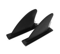 BESPORTBLE 2pcs Detachable Kayak Fin Tail Set Precision Fit Paddleboard Surfboard Fins with Snap In Design for Enhanced Stability and Shallow Water Performance Lightweight Water Sports