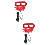 BESPORTBLE 2pcs Devil Wings Reptile Harness Lizard Harness Stretchy Rope Leash Pet Hauling Cable Unique Lizard Accessories