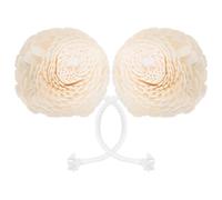 BESPORTBLE 2pcs Diffuser Flowers with Rope, Replaceable Aromatherapy Flower Perfume Diffuser Made of Wood and Cotton Rope, Releases Aroma, Suitable for DIY Crafts and Yoga Room Decor