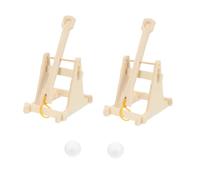 BESPORTBLE 2pcs DIY Catapult Model Kit for Stem Science Learning Educational Assembly for Over Enhances Analytical Thinking and Hands Skills