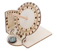 BESPORTBLE 2pcs DIY Sundial Clock Set Equatorial Sundial Models for Educational Science Experiment Geography Tool for Friends Family Ancient Timer for Outdoor Learning