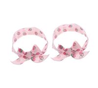 BESPORTBLE 2pcs Dog Cooling Collar Collar for Dogs Cooling Bandana Pet Neck Cooler Summer Bow Tie Easy to Wear