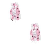 BESPORTBLE 2pcs Dog Costume for Injury Pet Puppy Coat Dress Comfortable and Easy to Wear for Outdoor Activities and Special Occasions Adorable Design