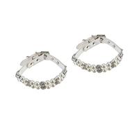 BESPORTBLE 2pcs Dog Fashion Collar with Leash Adjustable Pet Jewelry for Dogs Chic Design for Everyday Wear and Special Occasions Material and Parties