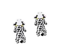 BESPORTBLE 2pcs Dog Outfit Dalmatian Costume Cow Costume Dog Clothes Warm Pet Clothes Xs Size