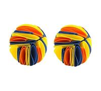 BESPORTBLE 2pcs Dog Sniffing Interactive Feeding Toy for Felt Slow Eating Puzzle Encourages Natural Foraging Skills and Destructive Behavior