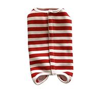 BESPORTBLE 2pcs Dog Suit for Spay and Neuter Full-body Pet Protector Vest for Male Female Dogs Comfortable Stress-reducing Wine