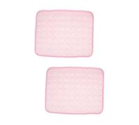 BESPORTBLE 2pcs Dog Summer Cooling Cushion Portable Pet Sleeping Cushion for Puppy Pet Rest Cooling Mat Function for Outdoor Resting Scenario