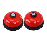 BESPORTBLE 2pcs Dog Training Bells Dog Agility Training Equipment Dog Call Bell with Button Dog Door Bell Training Bells for Dogs Dog Bell for Door Puppy Dog Buttons for Communication The Dog