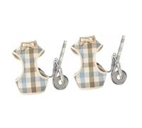 BESPORTBLE 2pcs Dog Vest Harness Puppy Leash Pet Accessories Cat Harness Pet Walking Leash