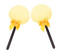 BESPORTBLE 2pcs Dry Powder Puff for Setting Powder and Loose Small Fluffy Puff for Makeup and Body Application for Household Use