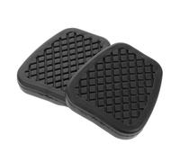 BESPORTBLE 2Pcs Durable Rubber Pedal Covers for Cars Slip Brake Clutch Pads Easy to Install Foot Pedal Protector for Fit and More