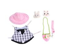 BESPORTBLE 2pcs Dwarf Hamster Vest Leash Pet Dress Vest for Halloween Rabbit Harness Leash Set