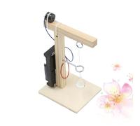 BESPORTBLE 2pcs Educational Science Kit Wooden Earthquake Alarm, DIY Circuit Experiment Stem Learning without Battery for Boys