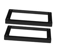 BESPORTBLE 2pcs Electric Guitar Pickup Cover Frame Set High Grade Protective Accessory for Compatibility Wear Resistant Material Precise Craftsmanship for Replacement Needs