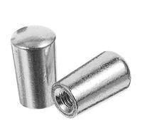 BESPORTBLE 2pcs Electric Guitar Toggle Cap 4mm Silver Metal Replacement Tips for Classic Guitar Toggle Switch Covers Guitar Parts Accessories Maintenance