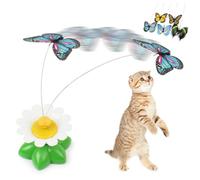 BESPORTBLE 2pcs Electric Rotation Cat Funny Shaking Teaser for Active Play Engaging Keep Cats Healthy and Energetic Random Random Color