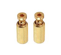 BESPORTBLE 2pcs Elevating Adjustment Screw for Tremolo Bridge Tremolo Bridge Anchor Gold Studs and Anchors for Electric Guitar