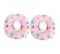BESPORTBLE 2pcs Elizabeth Circle Pet Collar After Surgery Cone Dog Cone Collar Pet Surgery Collar Dog Healing Cone Pet Cone Small Puppy Collar Cat Cone Kitten Collars Cotton