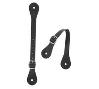 BESPORTBLE 2pcs Equestrian Spur Straps Riding for Men Cowboy Accessories Full Grain Western Belt Straps