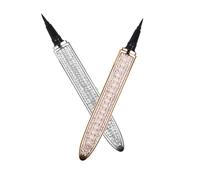 BESPORTBLE 2Pcs Eyeliner Pens Self Adhesive Eye Lining Pens with Ultra Fine Tip for Upper and Lower Lash Line Quick Drying Smudge Cosmetic Accessories for Confident Attractive Eye Makeup