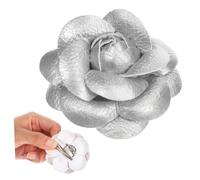 BESPORTBLE 2pcs Fabric Flower Shoe Clips: Decorative Shoe Buckles For Women - Detachable Pumps High Heel Flats Decorations Charms For Wedding