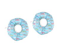 BESPORTBLE 2pcs Fish Pattern Bite Lick Recovery Collar for Cats and Dogs Soft Neck Collar Xs Lightweight and Protective Design for Healing