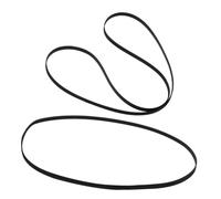 BESPORTBLE 2pcs Flat Rubber Belts for Cassette Tape Recorder and Turntable Drive Precision Manufactured for Stable Audio and Video Transmission Easy Installation Replacement for Players and