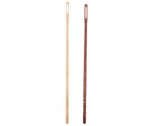 BESPORTBLE 2pcs Flute Cleaning Sticks for Wind Instruments, Pure Solid Wood Rods in Maple and Pearwood, Essential Flute Maintenance Tools for Gentle Instrument Care and Cleaning Before