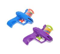 BESPORTBLE 2Pcs Foam Disc Launcher Interactive Shooters with Flying Discs Soft and Safe Outdoor Game for Family for Backyard Fun and Parent Activities and Deep