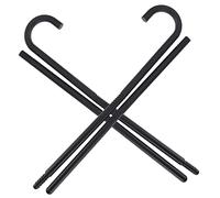 BESPORTBLE 2pcs Four Section Magician Walking Sticks for Cosplay and Theatrical Shows Extendable Party Props for Adults Lightweight Trick Gifts and Carnival Dance Canes