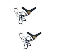 BESPORTBLE 2pcs Frosted Dog Harness Comfortable Pulling Strap for Small to Medium Dogs No Pull Halter Harness Pet Supplies