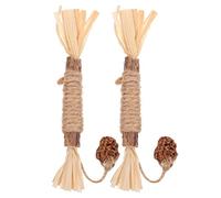 BESPORTBLE 2pcs Funny Cat Stick Chew Silvervine Toy for Kitten Dental Care Cat Molar Silvervine Stick for Cleaning and Teething for Biting and Playing