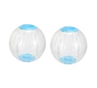 BESPORTBLE 2pcs Funny Hamster Exercise Sphere for Hamsters and Gerbils Compact Design Air for Safety Easy to Clean for Pet Activity and Entertainment