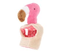 BESPORTBLE 2pcs Funny Pet Flamingo Hat Cute Cosplay Headgear for Cats and Dogs for Parties and Daily Wear Easy to Clean and Comfortable Fit for Pet Birthday Celebrations