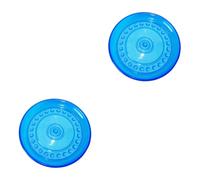 BESPORTBLE 2pcs Funny Pet Training Flying Disc Dog Activity Toy Indestructible Comfortable Material Pool Toy