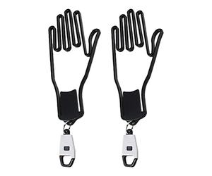 BESPORTBLE 2pcs Golf Glove Support Holders Palm Shape Abs Plastic Glove Drying Frames Clip to Clothesline Portable and Sturdy