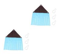 BESPORTBLE 2pcs Guinea Pig Hideaway Cuddle Sack Hay Bed Rabbit House Mats Small Animal Hammock