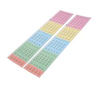 BESPORTBLE 2pcs Guzheng Scale Stickers Guzheng Notes Stickers for Beginner Practice Music Note Accessories for Learning