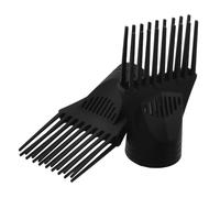 BESPORTBLE 2pcs Hair Dryer Nozzle Attachments with Comb Plastic Blow Dryer Comb Nozzle for Straightening and Detangling Hair Salon and Home Styling Tool