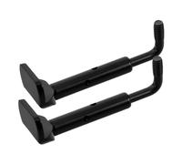 BESPORTBLE 2pcs Half Section Violin Replacement Chinrest Screws Metal Clamps Lightweight Violin Repair Parts for Musicians the Go Sturdy Compact Fittings