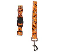 BESPORTBLE 2pcs Halloween Pet Collars Leash Reflective Dog Collar for Puppy and Dog