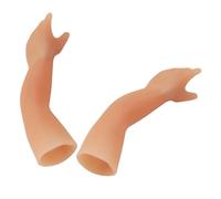 BESPORTBLE 2pcs Halloween Trick Props Realistic Silicone Disappearing Devil Fingers for Party Fun for Shows and Pranks and Easy to Store
