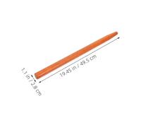 BESPORTBLE 2pcs Hardwood Tool Handle Replacement for Garden Tools Ergonomic Grip Extended Reach Design Wood Finish Fits Rake Hoe Shovel Multipurpose Handles for Farming and Landscaping