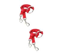 BESPORTBLE 2pcs Harness for Dogs Dual Clip Dog Training Lead Retractable Pet Lead for Two No Tangle Nylon Leash