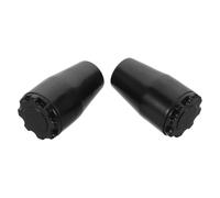 BESPORTBLE 2pcs Heat Resistant Stove Door Handle Sleeve Plastic Fireplace Boiler Appliance Replacement Cover Grip Protectors Easy Install Detachable for Oven Fire Pit