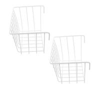 BESPORTBLE 2pcs Heavy Duty Metal Bunny Hay Feeder Rack for Small Pets Durable Rabbit and Guinea Pig Hay Holder with Stable Hanging Frame Encourages Natural Chewing Behavior