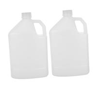 BESPORTBLE 2pcs Heavy-duty Plastic Chemical Container with Side Handle Impact-resistant Jug for Camping Water Storage Glue Soaps Detergents Large Capacity Liquid Storage Buckets